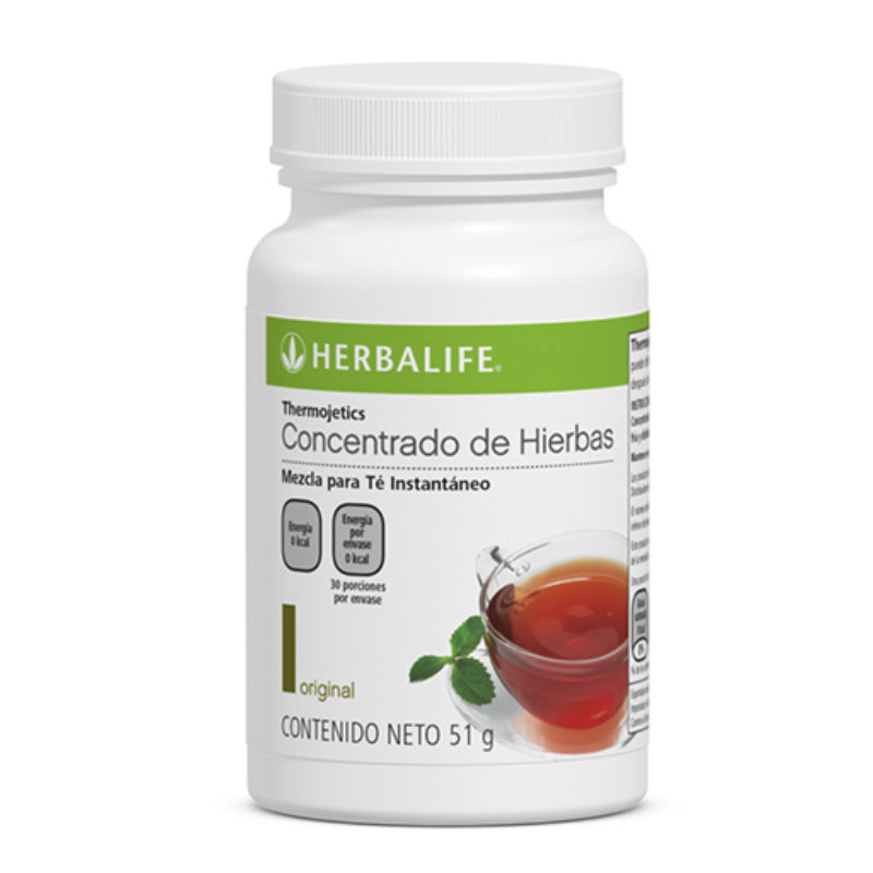 Thermojetics Concentrado De Hierbas Mezcla Para Té Instantáneo Original 51g Herbalife 7582